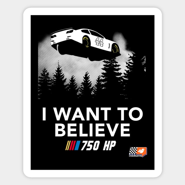 I Want to Believe in NASCAR Magnet by chairgatin